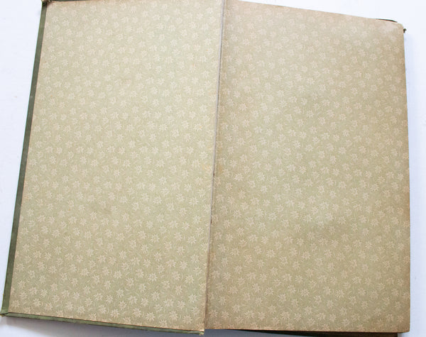 Antique Postcard Album or Scrapbook