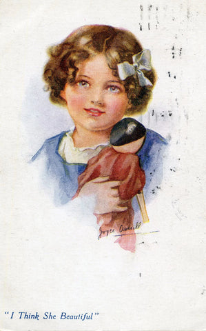 Vivian Mansell & Co. Fine Art Postcard 'I think She Beautiful'