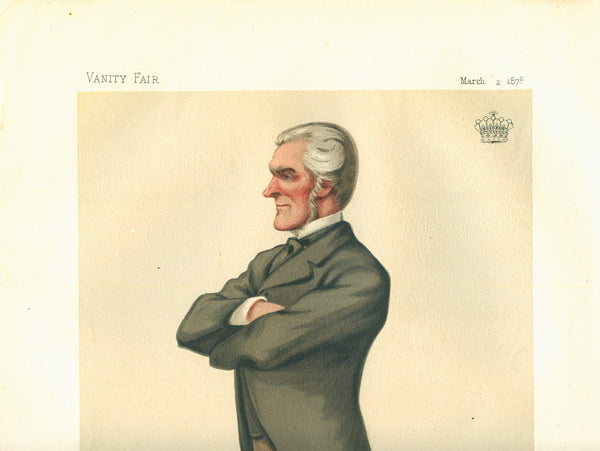 Antique Vanity Fair Print 'a Catholic', 1878