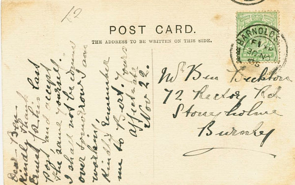 Hildesheimer & Co. Ltd. Postcard 'Mr. Pickwick'