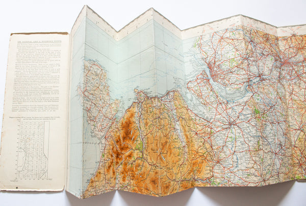 Ordnance Survey 1946 Quarter-Inch Map of Great Britain Sheet 4 North Wales and Manchester