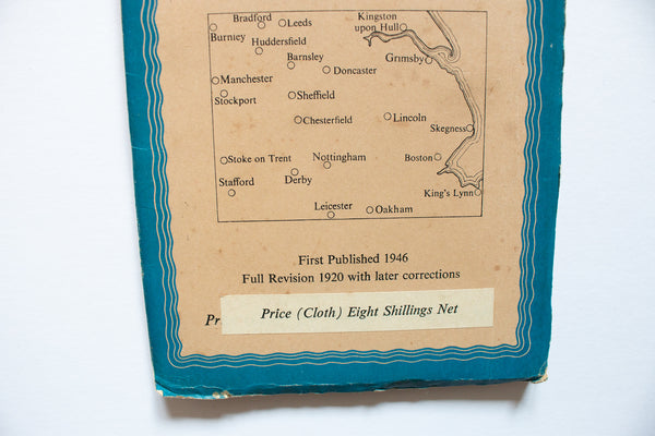 Ordnance Survey 1946 Quarter-Inch Map of Great Britain Sheet 6 North Midlands and Lincolnshire