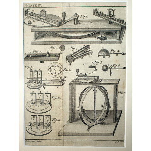 Mechanical Print 'Lectures on Selected Subjects' 1771