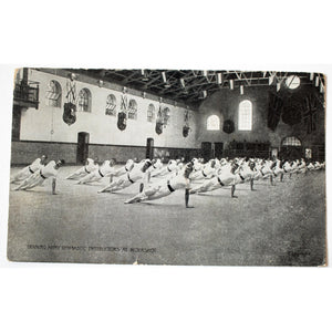 Star Series Postcard 'Training Army Gymnastic Instructors at Aldershot'