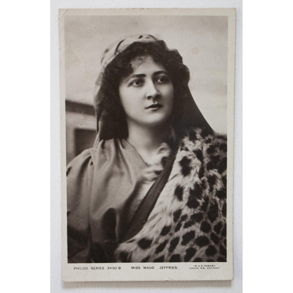 Philco Series Real Photograph Postcard 'Miss Maud Jeffries'