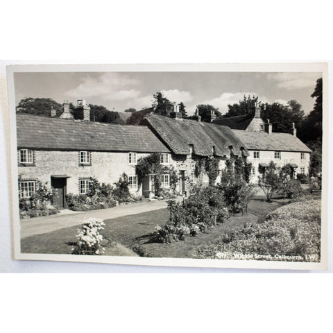 Real Photograph Postcard 'Winkle Street, Calbourne, I.W.'