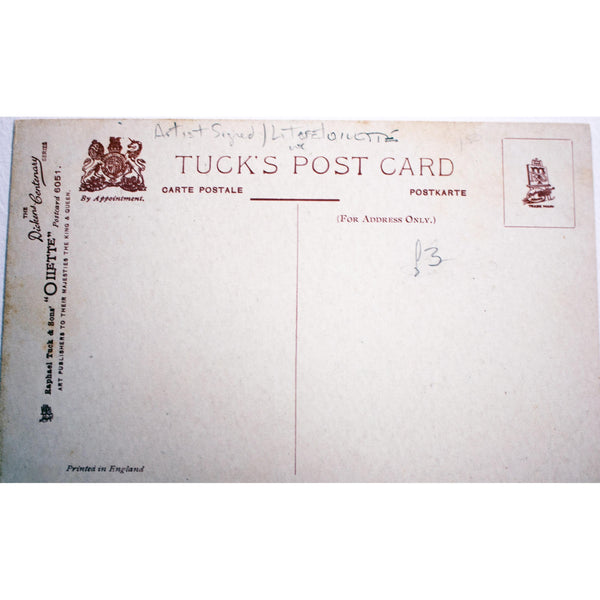 Tuck's 'Oilette' Postcard 'I've always been a-moving...'