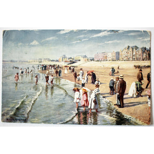 Tuck's 'Oilette' Postcard 'Burnham Sands'