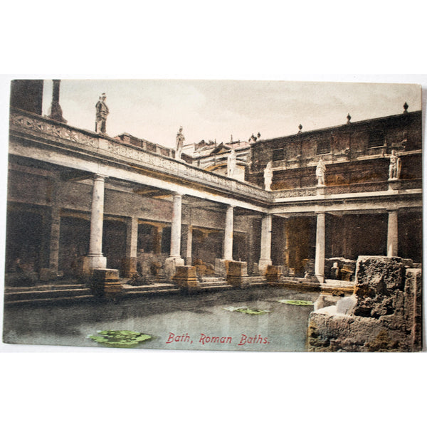 Frith's Series Postcard 'Bath, Roman Baths'