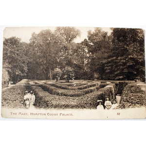 Morland Series Postcard 'The Maze, Hampton Court Palace'