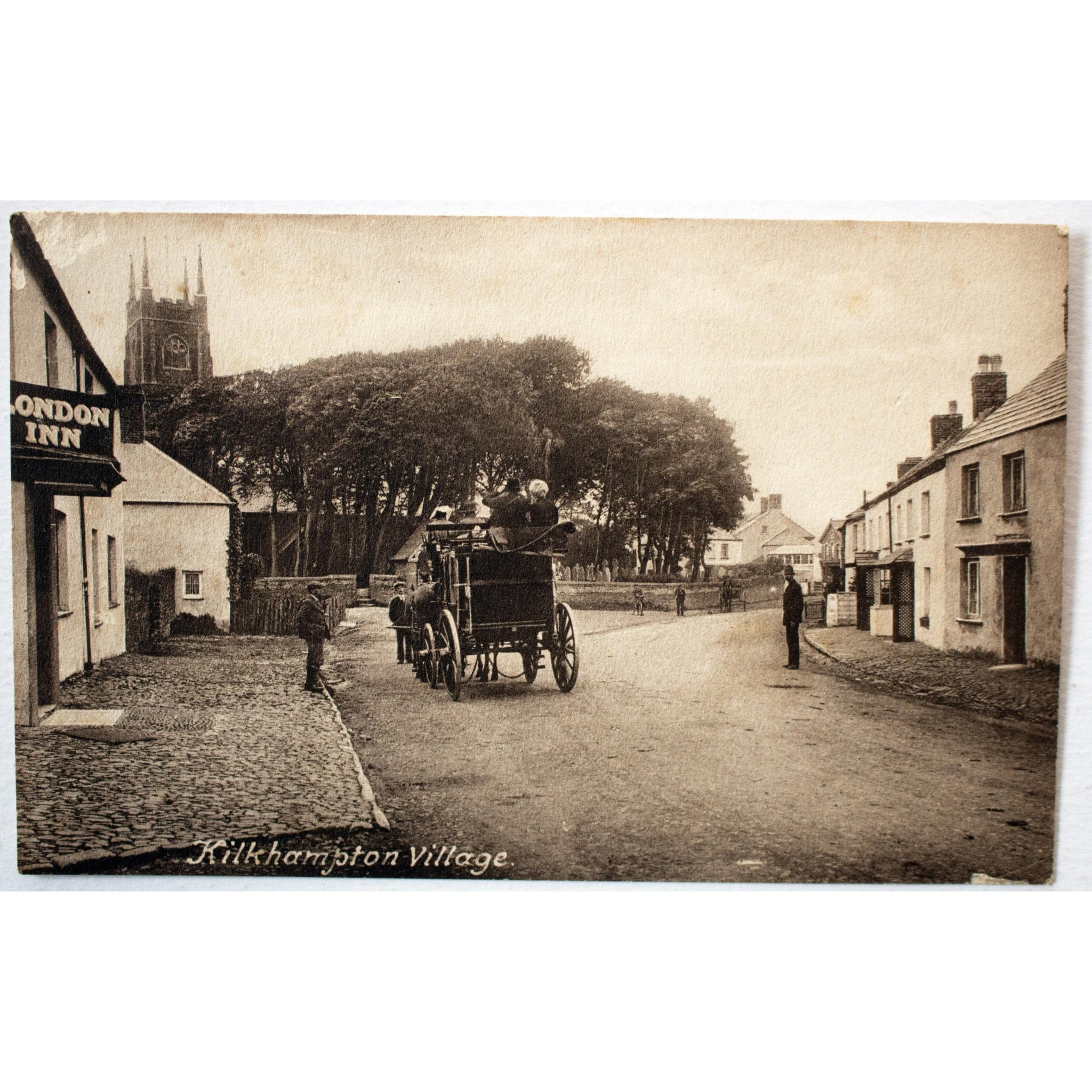 Frith's Postcard 'Kilkhampton Village'