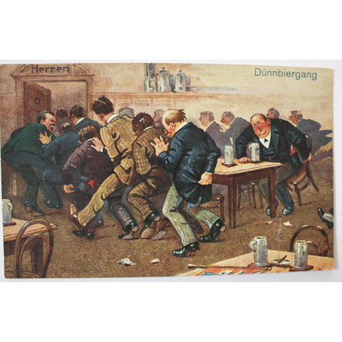 Alfred Seyboldt, Munich Postcard 'Dunnbiergang'