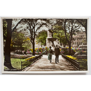 Lansdowne Production Co. Real Photograph Postcard 'In Old Steine Gardens, Brighton'