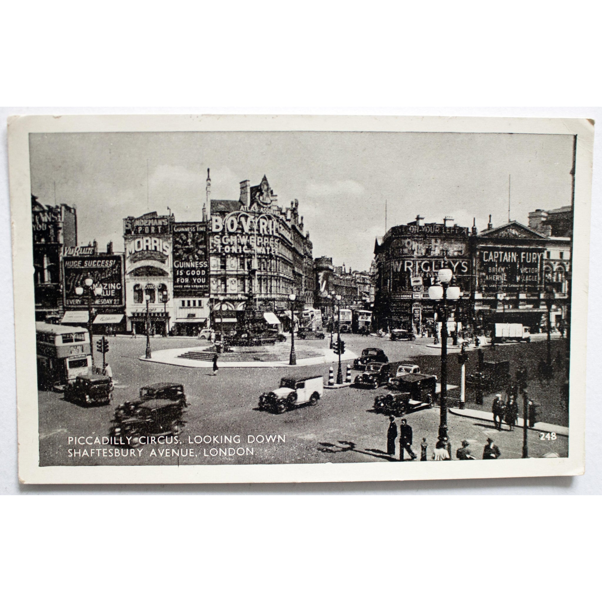 Photographic Print Postcard 'Piccadilly Circus'