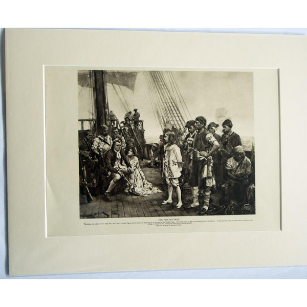 Photogravure 'The Pirate's Prize'