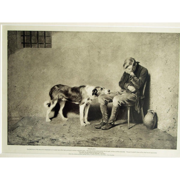 Photogravure 'Fidelity'