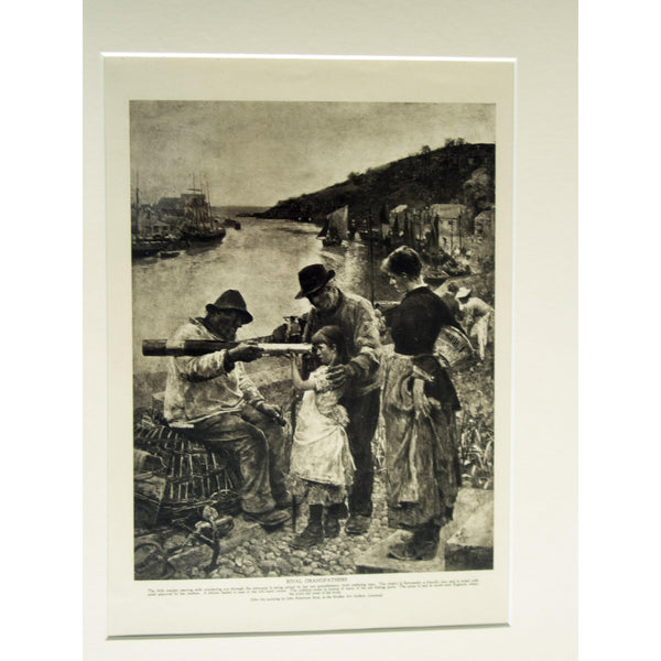 Photogravure 'Rival Grandfathers'