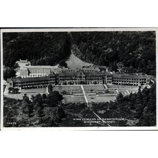 Aero Pictorial Ltd. Postcard 'King Edward VII Sanatorium, Midhurst, Sussex'