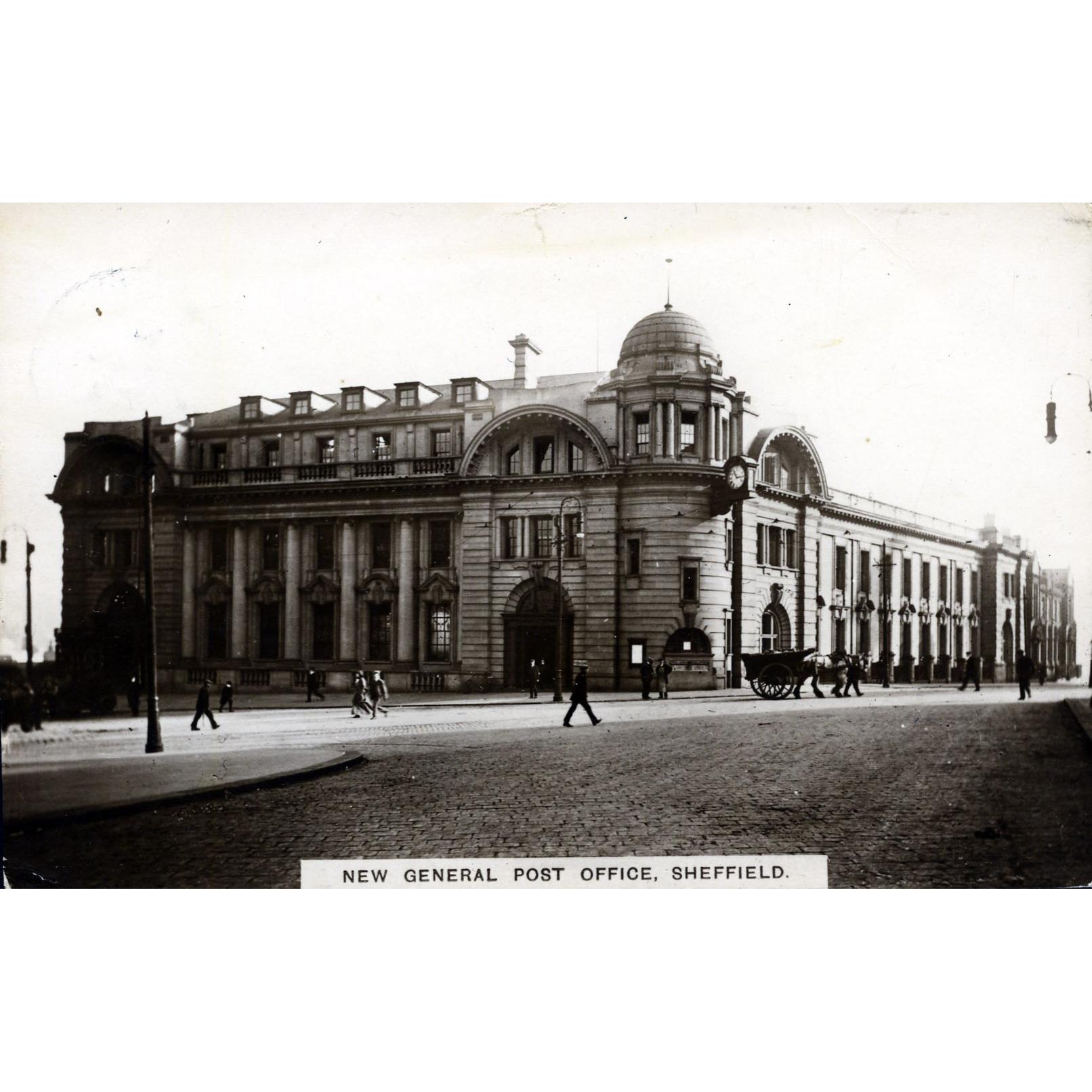 Loca Vu Photo Co. Postcard 'New General Post Office, Sheffield'