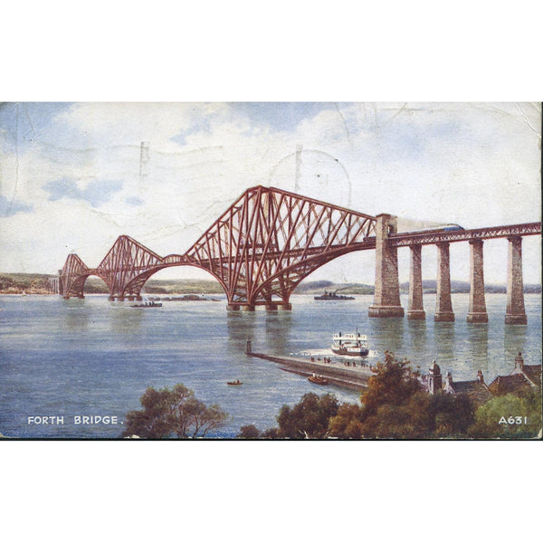 Valentine's 'Art Colour' Postcard 'Forth Bridge'