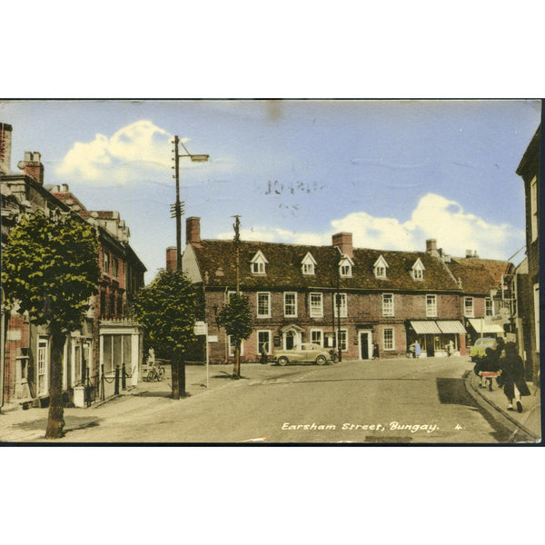 M and L Series Postcard 'Earsham Street, Bungay'