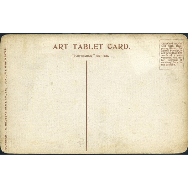 Hildesheimer 'Art Tablet' Postcard 'Ludgate Circus'