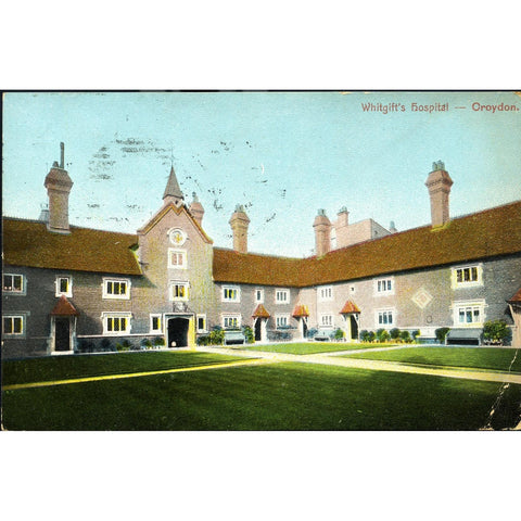 Colour Postcard 'Whitgift's Hospital - Croydon'