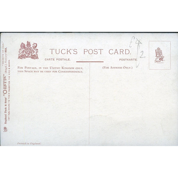 Tuck's 'Oilette' Postcard 'Sail Making'