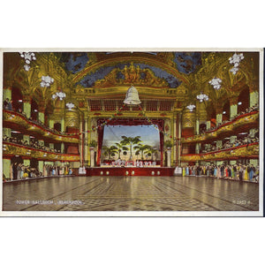 Valentine's 'De Luxe Colour' Postcard Tower Ballroom, Blackpool'