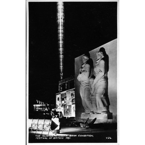 Valentine's Postcard 'The Islanders, South Bank Exhibition, Festival Britain, 1951'