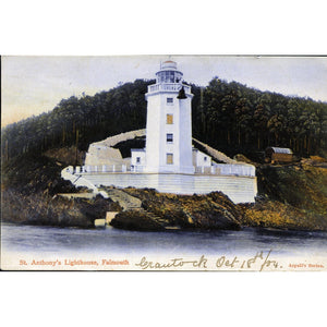 Argall's Series Postcard 'St. Anthony's Lighthouse, Falmouth'