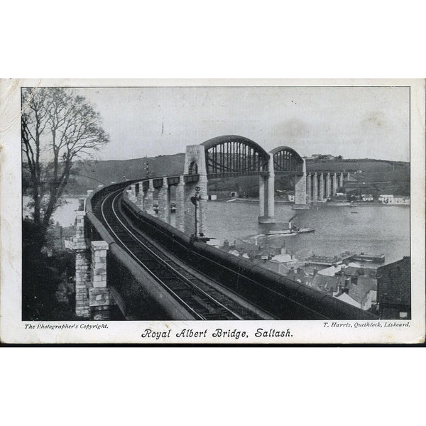 Postcard 'Royal Albert Bridge, Saltash'