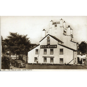 Postcard 'The Pack of Cards, Combe Martin'