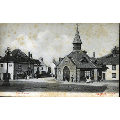 Stengel & Co. Postcard 'The Square, Chagford'