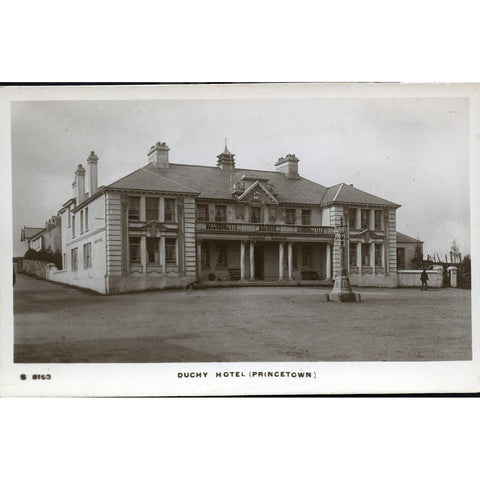 Kingsway Real Photo Postcard 'Duchy Hotel (Princetown)'