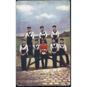 Tuck's 'Oilette' Postcard Boys of the Royal Naval School, Greenwich'