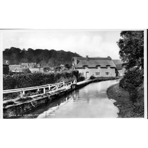 Real Photograph Postcard 'Beck Isle Cottage, Thornton-le-Dale'