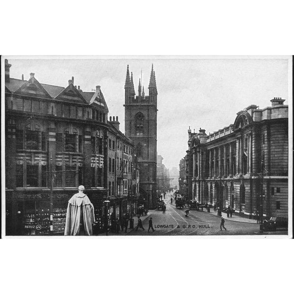 Valentine's 'Photo Brown' Postcard 'Lowgate & G.P.P., Hull'