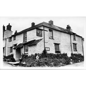 Harvey Barton & Sons Real Photograph Postcard 'Ye Olde Napoleon Inn, Boscastle'