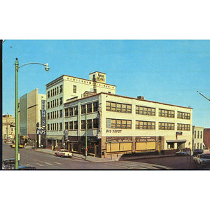 Advertising Postcard 'Knox Hotel, San Francisco St., El Paso, Texas'