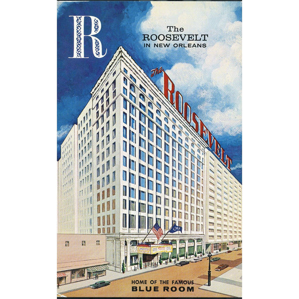 Advertising Postcard 'The Roosevelt, New Orleans'