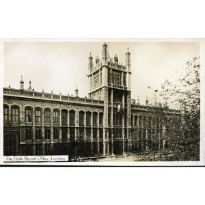 Real Photograph Postcard 'The Public Record Office, London'