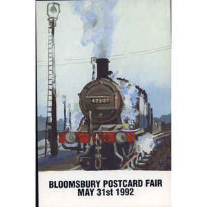 Collectors Postcard 'Bloomsbury Postcard Fair May 31st 1992'