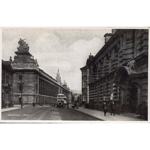 Postcard 'Guildhall, Hull'