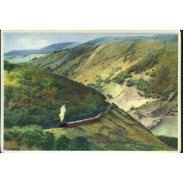 Judges Ltd. Postcard 'Devil's Bridge Train in Rheidol Valley'