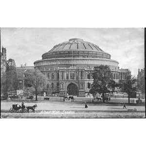 Valentine's Series Postcard 'Albert Hall, London'