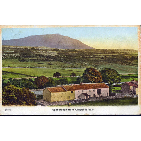 Postcard 'Ingleborough from Chapel-le-dale'