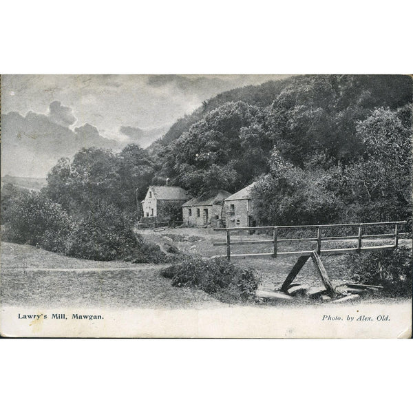 Postcard 'Lawry's Mill, Mawgan'