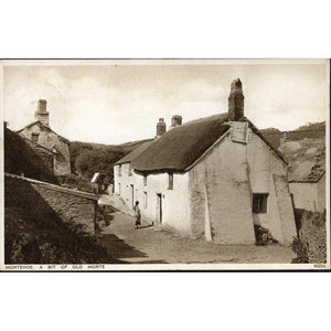 S. F. Ridd Postcard 'Mortehoe. A bit of Old Morte'