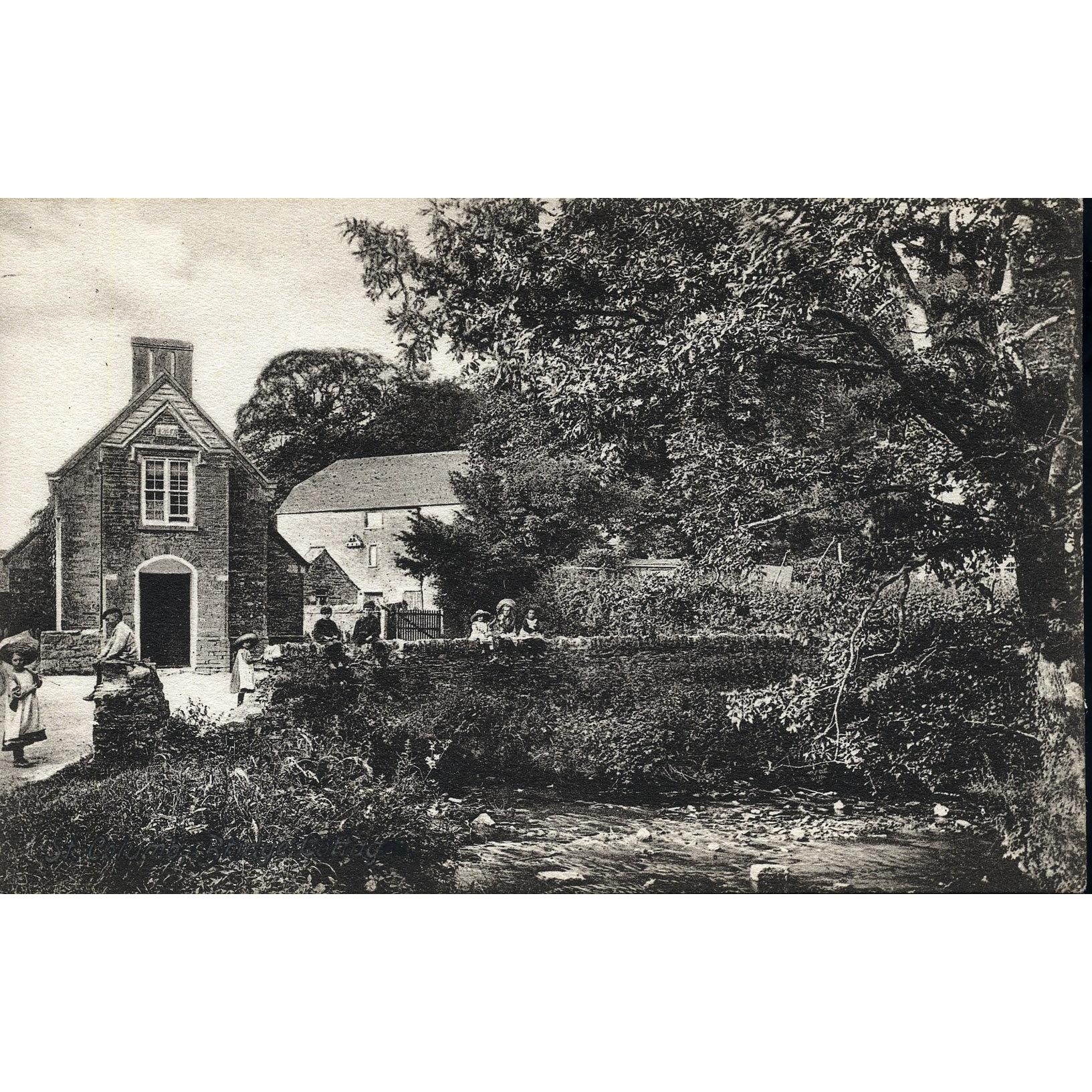 Frith's Series Postcard 'St. Columb, Bridge Cottages'